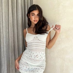 Tiger Mist crotchet dress size M